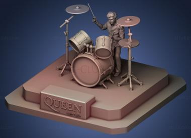 3D model Roger Taylor (STL)